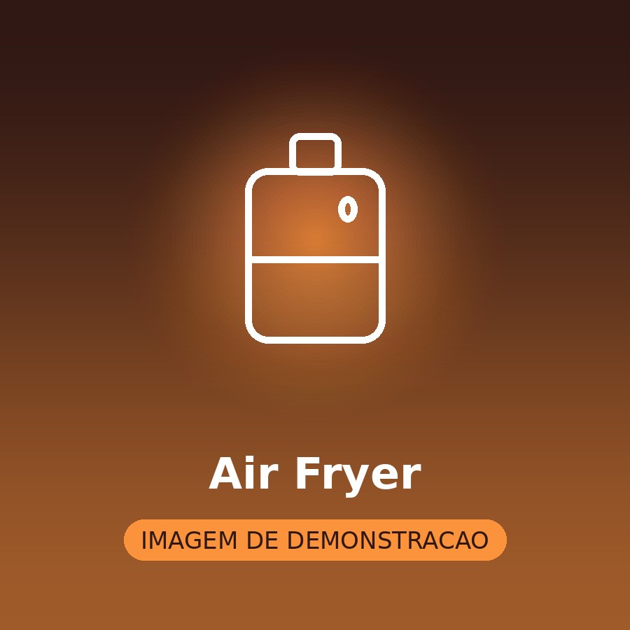 Fritadeira Elétrica Air Fryer 5,5L Digital com 8 Programas